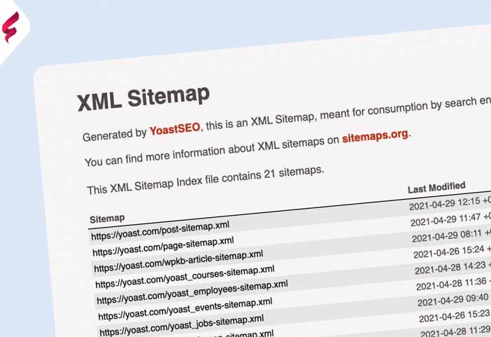 نقشه سایت (xml sitemap) 