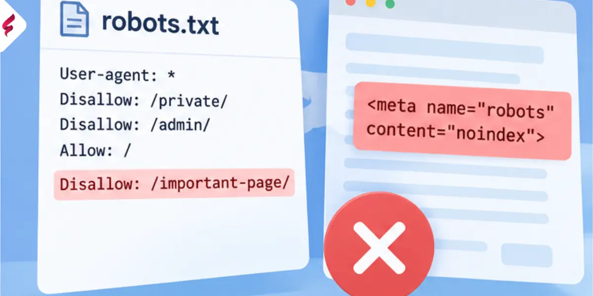 آیا robots.txt مانع نمایش سایت در گوگل شده است؟
